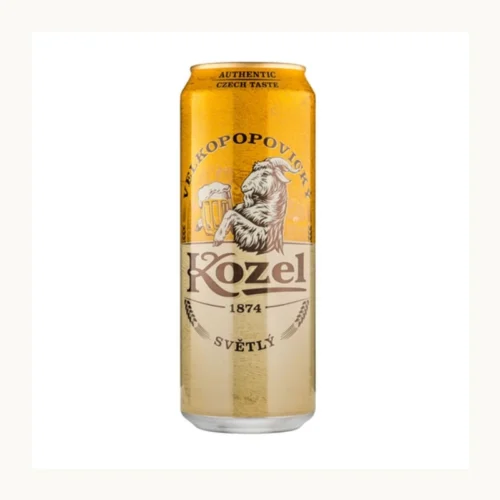 Пиво Velkopopovicky Kozel Svetly 0,45 л ж/б